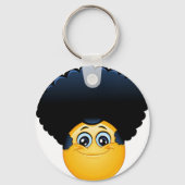 afro emoji schlüsselanhänger (Vorderseite)