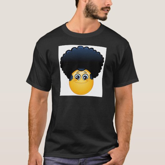 afro emoji T-Shirt (Vorderseite)