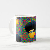 afro emojis kaffeetasse (Vorderseite Links)