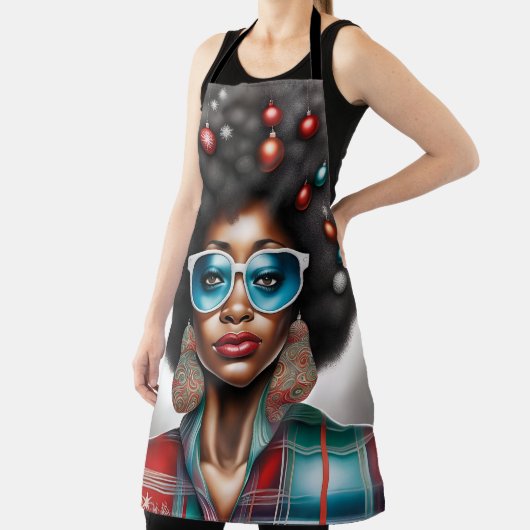 Afro-Feiertagsstimmung Schürze (InSitu)
