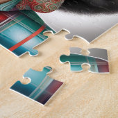 Afro Frau elegante und bizarre Urlaubsstimmung Puzzle (Seite)