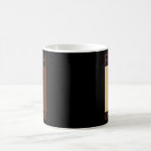 Afro-Frau Gott sagt Ich bin einzigartig Schwarze G Kaffeetasse (Mittel)