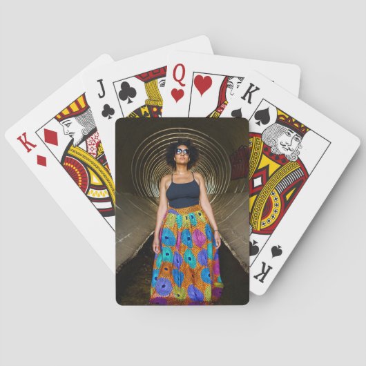 Afro-Future, Classic Playing Cards Spielkarten (Rückseite)
