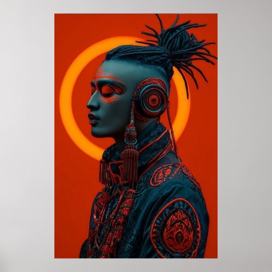 Afro-Future Poster (Vorne)