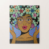 Afro Garden Puzzle (Vertikal)