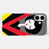 Afro Geisha Iphone Case (Rückseite (Horizontal))