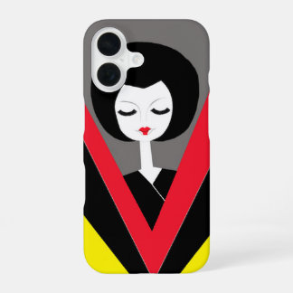 Afro Geisha iPhone-Hülle iPhone 16 Hülle