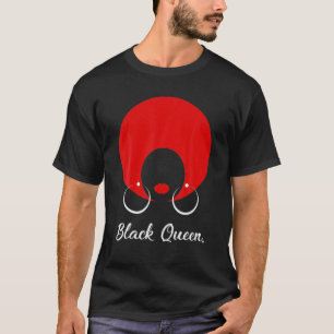 Afro Girl African Quote Graphic Black History Mont T-Shirt
