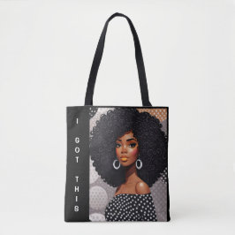 Afro Girl Empowerment-Tasche Tasche