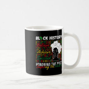Afro Girl Honoring vergangene Inspirier von Future Kaffeetasse
