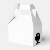 Afro Girl Party Box Geschenkschachtel (Rückseite)