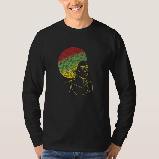 Afro girl woman rights Premium T-Shirt (Vorderseite)