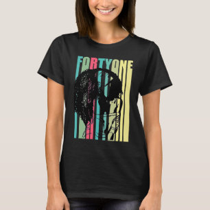 Afro Girls 41. Geburtstag Frauen Afrikanischer Ame T-Shirt