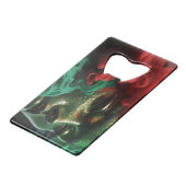 Afro Goddess Geldbeutel Flaschenöffner (Vorderseite Schrägansicht)