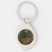 Afro Goddess Schlüsselanhänger (Vorderseite)