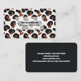 Afro Hair Braids Visitenkarte