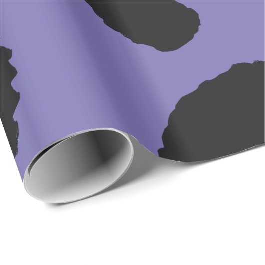 Afro Hair Geschenkpapier (Rolleneckpunkt)