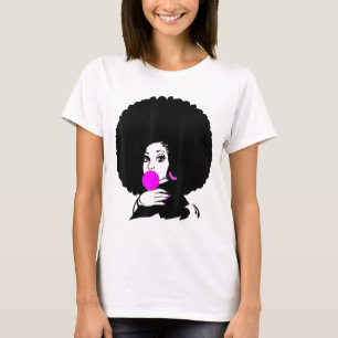 Afro Hair Natural Hair afrikanisch-amerikanisch T-Shirt