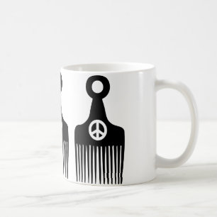 Afro Hair Peace Kaffeetasse