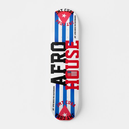 AFRO HOUSE JMT CUBA 7 3/4" Skateboarddecke Skateboard (Vorne)
