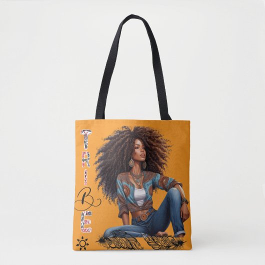 Afro Indigene Tasche (Vorderseite)