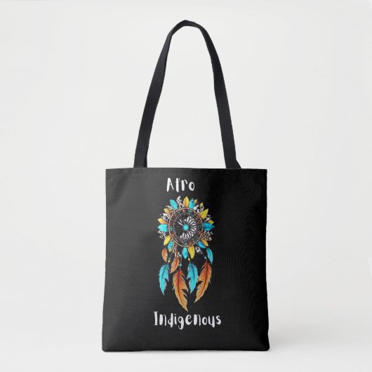Afro Indigene Tasche mit 2 wunderschönen Designs (Vorderseite)