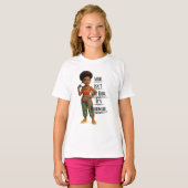 Afro Isn't Just Hair It's Hardware T-Shirt (Vorne ganz)