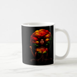Afro-Königin Schwarze Frau Afrikanische Wurzeln Me Kaffeetasse