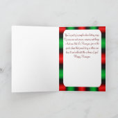 Afro Kwanzaa Feiertagskarte (Innenseite)