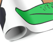 afro latina mermaid geschenkpapier (Rolleneckpunkt)