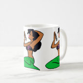 afro latina mermaid kaffeetasse (VorderseiteRechts)