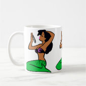 afro latina mermaid kaffeetasse (Links)