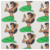 afro latina mermaid stoff (Muster)