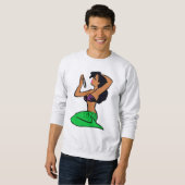 afro latina mermaid sweatshirt (Vorne ganz)