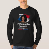afro latina panama  women dipped in melanin Black T-Shirt (Vorderseite)