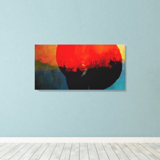 Afro Leinwanddruck (Insitu (Holzboden))