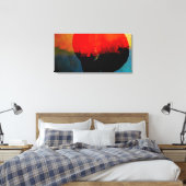 Afro Leinwanddruck (Insitu (Schlafzimmer))