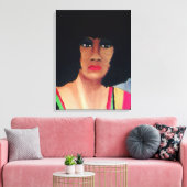AFRO LEINWANDDRUCK (Insitu (Wohnzimmer))