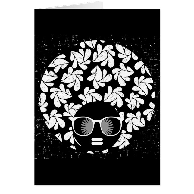 Afro Liebe Black & White (Vorne)