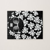 Afro Liebe Black & White Puzzle (Horizontal)