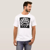 Afro Liebe Black & White T-Shirt (Vorne ganz)
