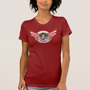 Afro-Liebe-Engel T-Shirt