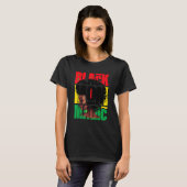 Afro Mama Black Mama Magic Mütter T-Shirt (Vorne ganz)