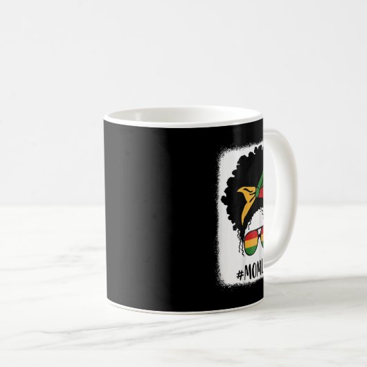 Afro Mama Life Black Mama Mütter D Kaffeetasse (VorderseiteRechts)