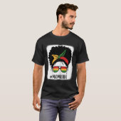 Afro Mama Life Black Mama Mütter D T-Shirt (Vorne ganz)