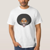 Afro-Mann T-Shirt (Vorderseite)