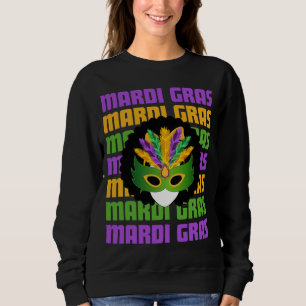 Afro MARDI GRAS Sweatshirt