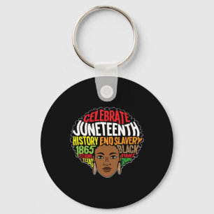 Afro Melanin Women Girl Africa Vorreiter Freiheit Schlüsselanhänger