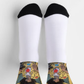 Afro-Mix-Socke Socken (Oben)