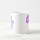 Afro Natural Black Hair Kaffeetasse (Mittel)
